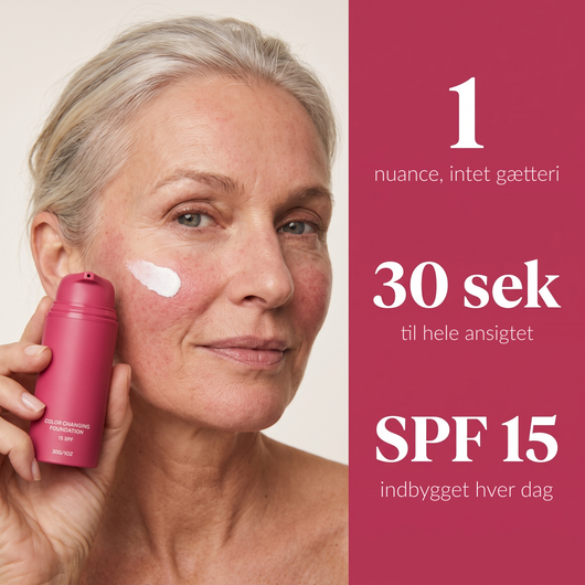 1 nuance, 30 sek, SPF 15